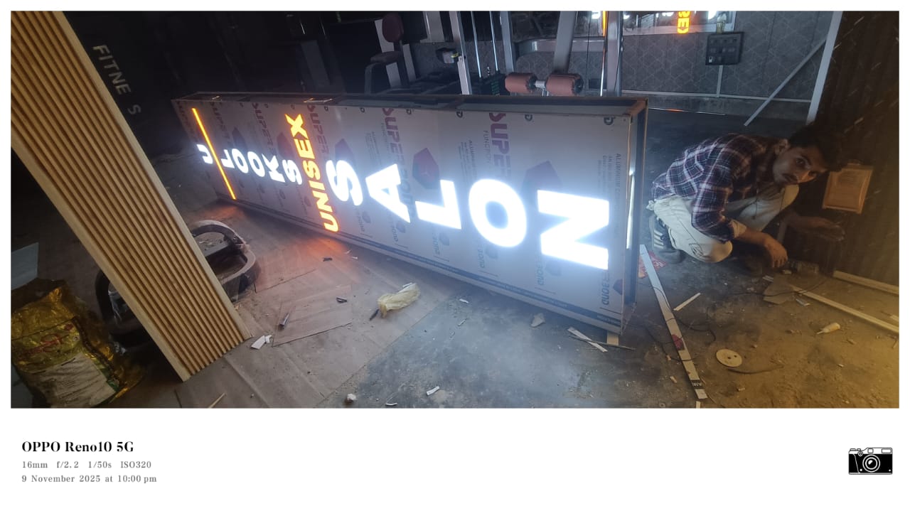 Signage & Glow Boards